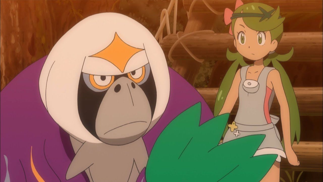Pokémon S20E39 Mallow and the Forest Teacher!
